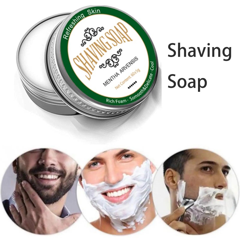 Soap Making Unit - 남자 수염 면도 비누 부드럽고 오래