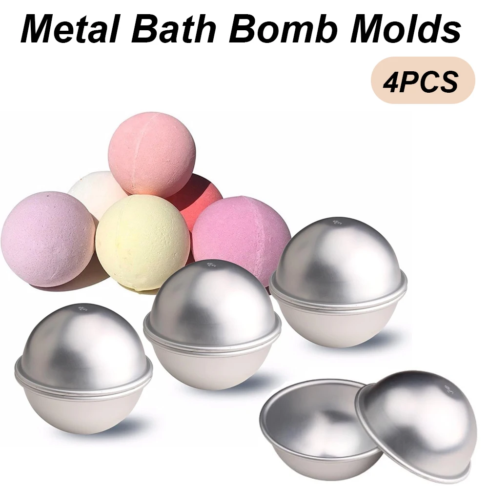 Soap Making Activity - 4개/세트 반원형 구 모양의 욕조용 볼