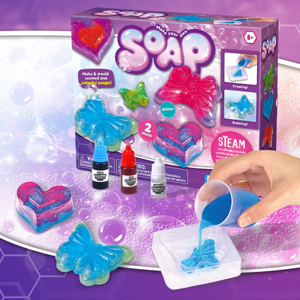 Soap Making Handmade - DIY 비누 만들기 키트 STEM 과학