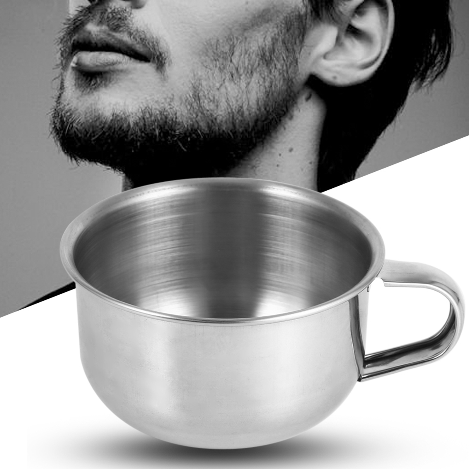 새로운 스테인리스 스틸 면도 비누 머그컵/그릇/컵 남성 - Soap Making Equipment 리뷰 및 가격