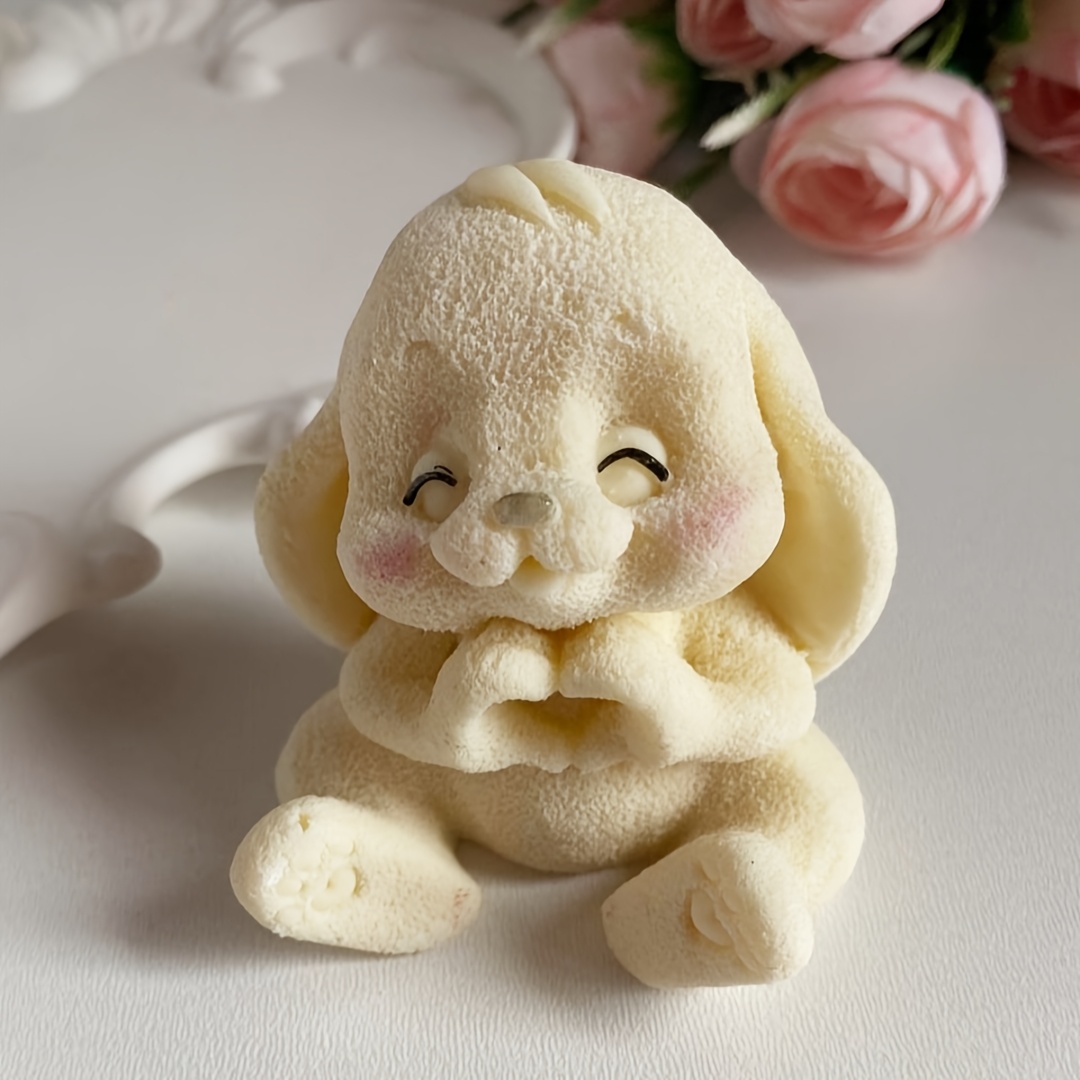표정이 생생한 눈과 푹신한 귀를 가진 사랑스러운 토끼  - Soap Making Equipment 리뷰 및 가격