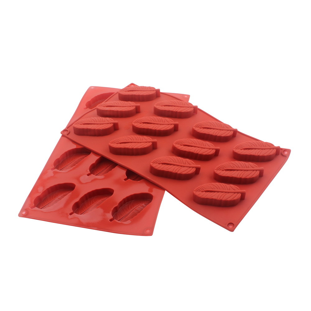 새로운 도착 12 홀 깃털 모양 실리콘 초콜릿 몰드 D - Soap Making Tools 리뷰 및 가격