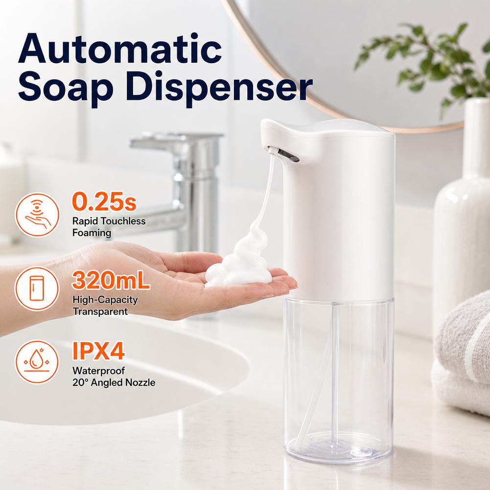 자동 비누 디스펜서, 거품형 비누 디스펜서, 스마트 센 - Soap Making Unit 리뷰 및 가격