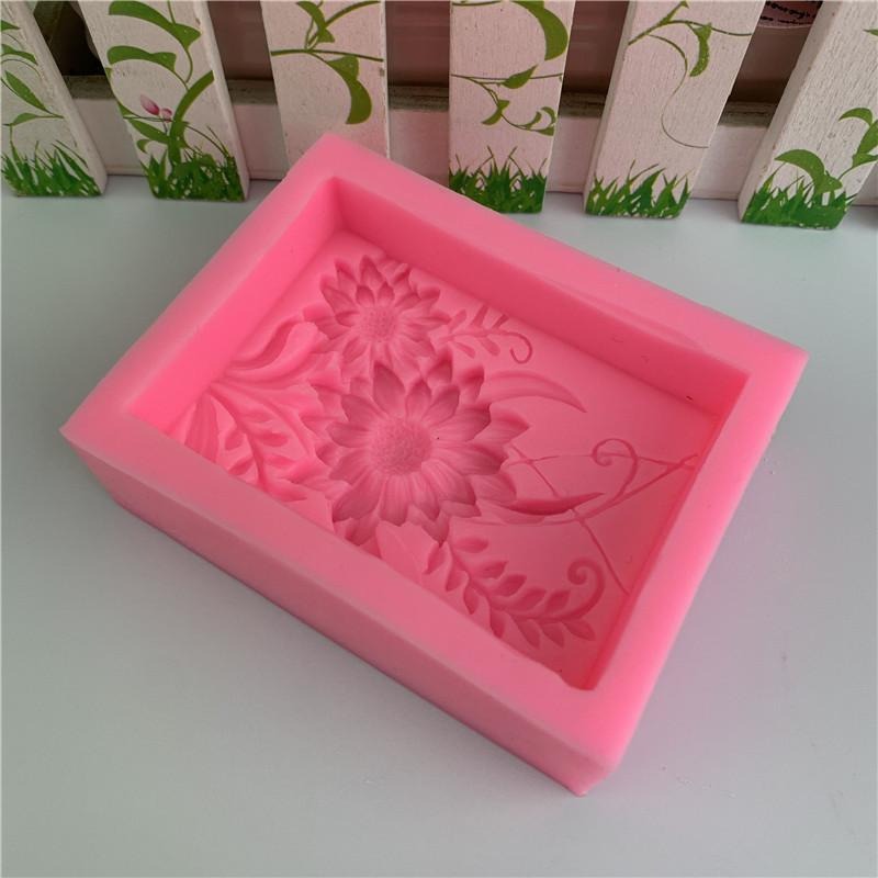1pc 3D 사각형 장미 꽃 실리콘 비누 몰드 수제 릴 - Soap Making Kit For Beginners 리뷰 및 가격