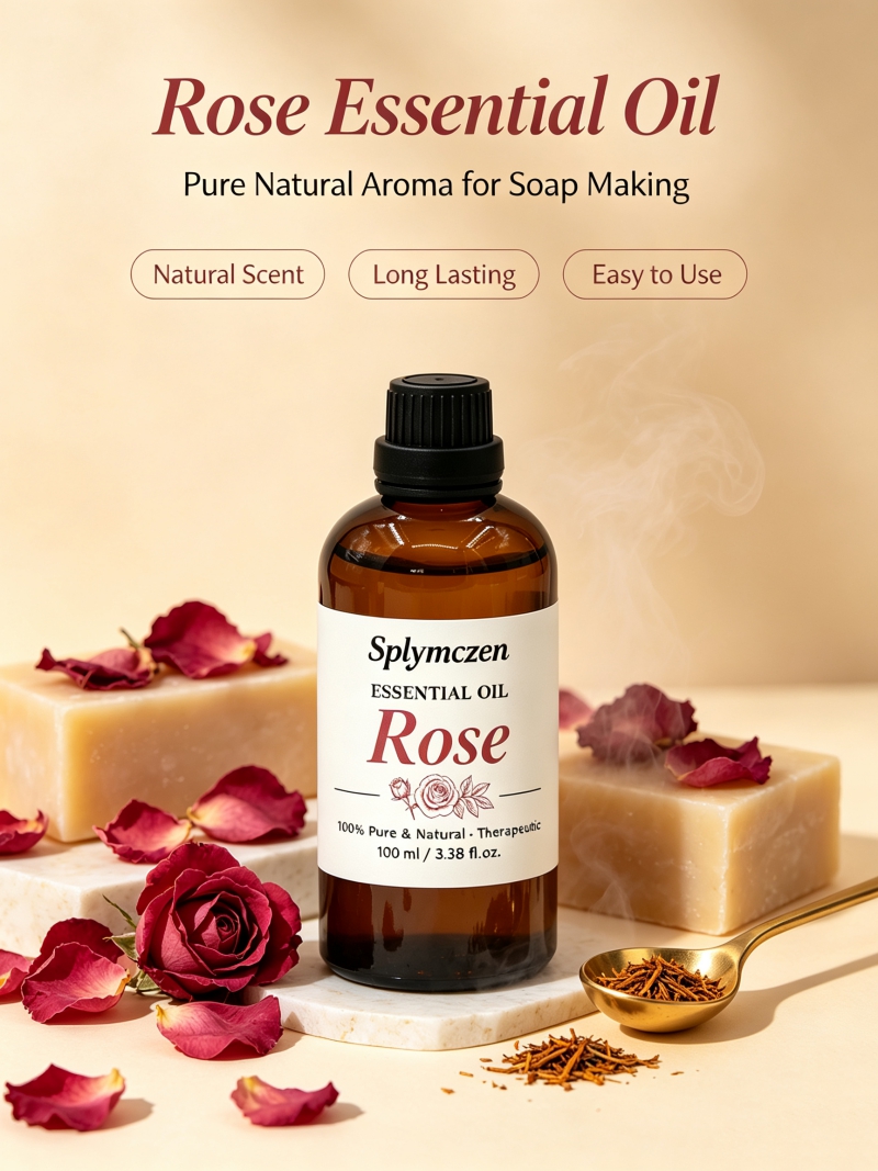 스플리첸 100ml 로즈 향 오일, 천연 향 오일, 수 - Soap Making Essentials 리뷰 및 가격