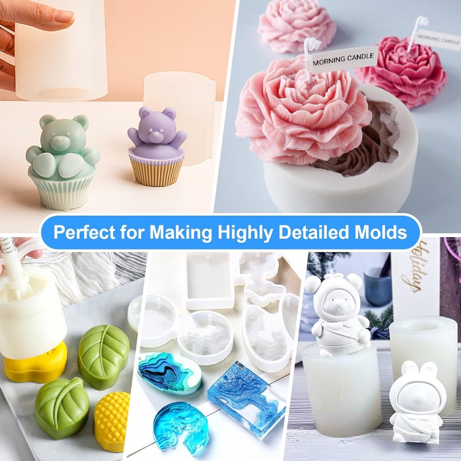 실리콘 몰드 제작 키트, 38.8온스 용량의 15A 경 - Soap Making Equipment 리뷰 및 가격