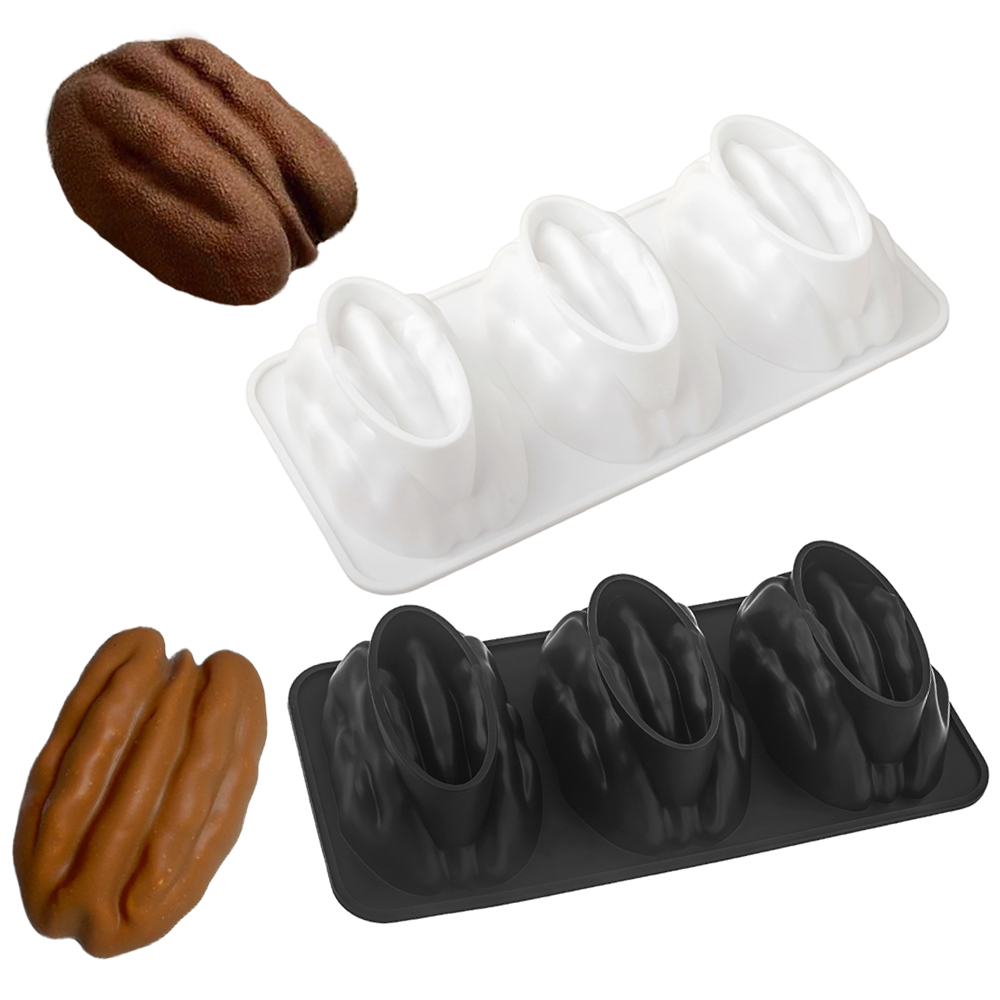 1/3/4/6/12 셀 피칸 디자인 실리콘 케이크 몰드 - Soap Making Equipment 리뷰 및 가격
